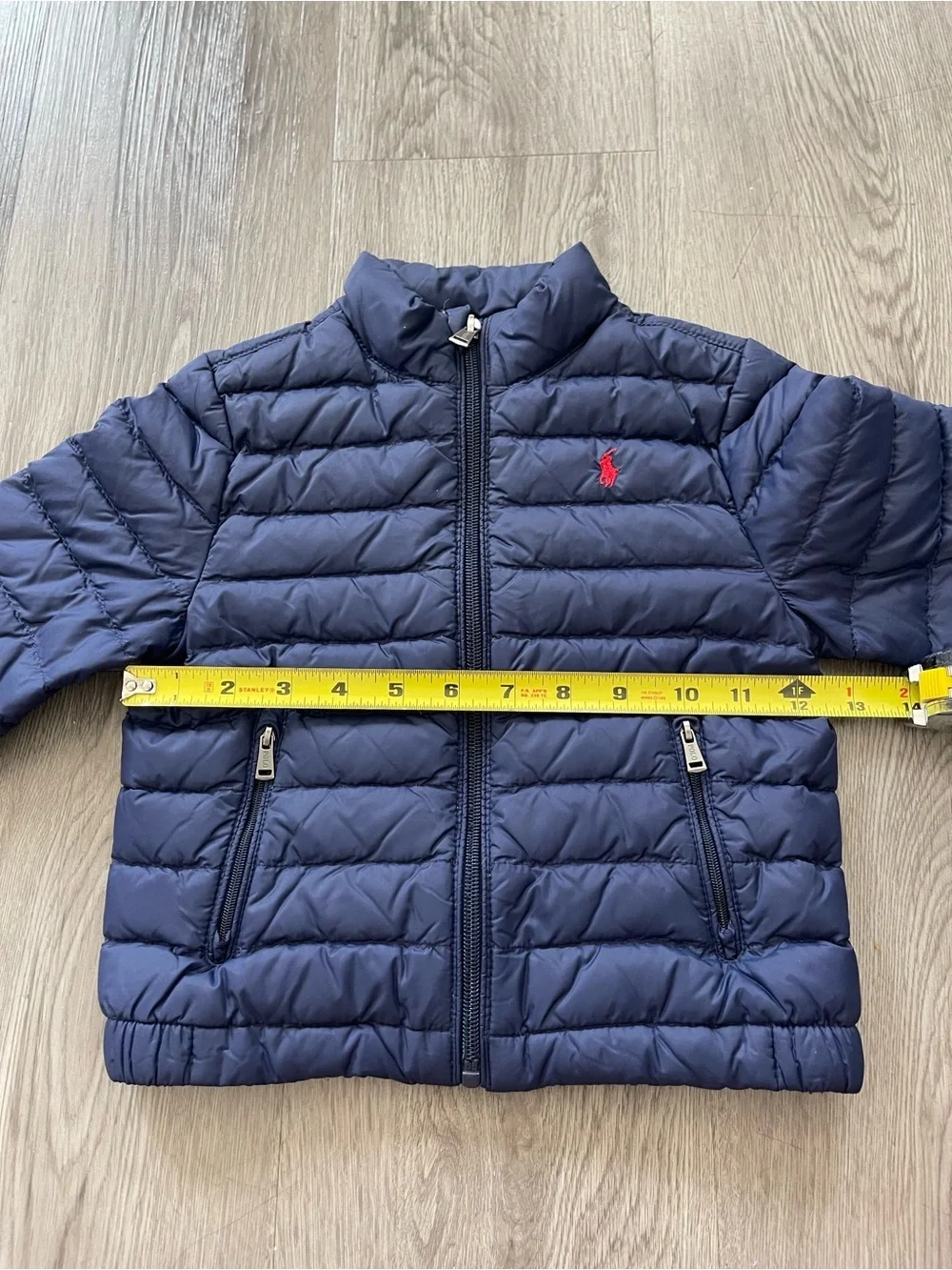 Ralph Lauren Boys' Navy Packable Puffer Jacket 3T